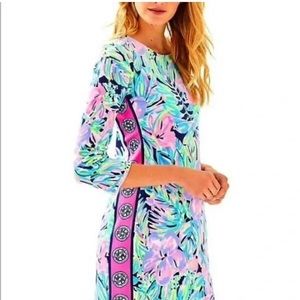 Lilly Pulitzer velour Beline Dress